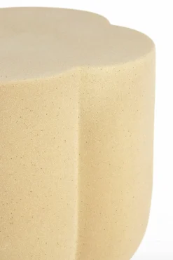 Light en Living Sidetable Ø34,5X45 cm JUNTO keramiek mat zand