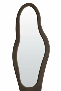 Light en Living Spiegel RUTH 84x200 cm | Organisch Houten Frame Grijsbruin – Light & Living