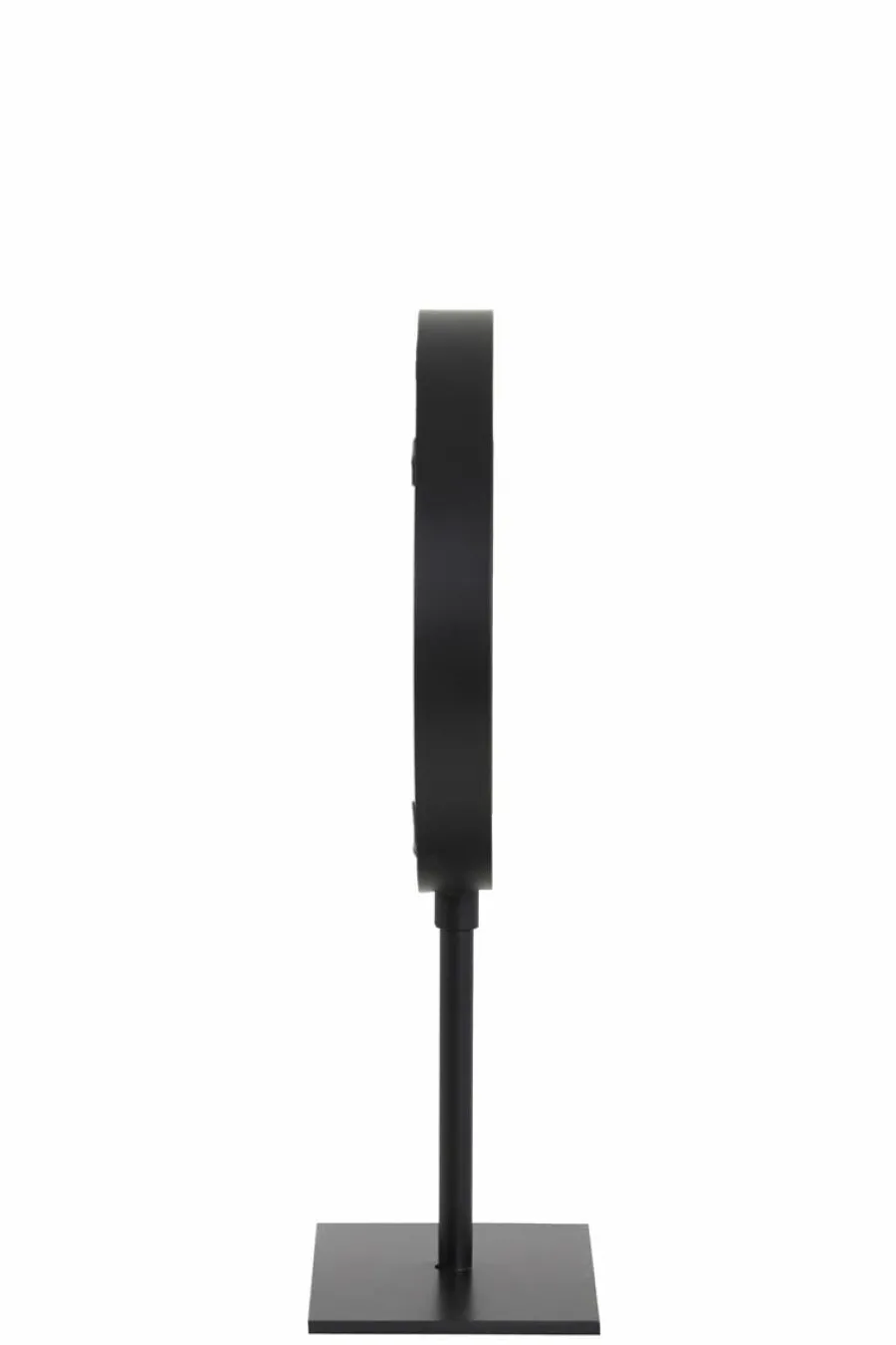 Light en Living Spiegel rond 20x10x35 cm LURI mat zwart