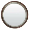 Light en Living Spiegel 55x10x55 cm DENAHI hout roodbruin New