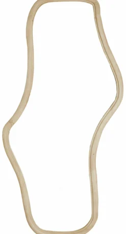 Light en Living Spiegel 80x5x161 cm CELANO hout mat naturel Outlet