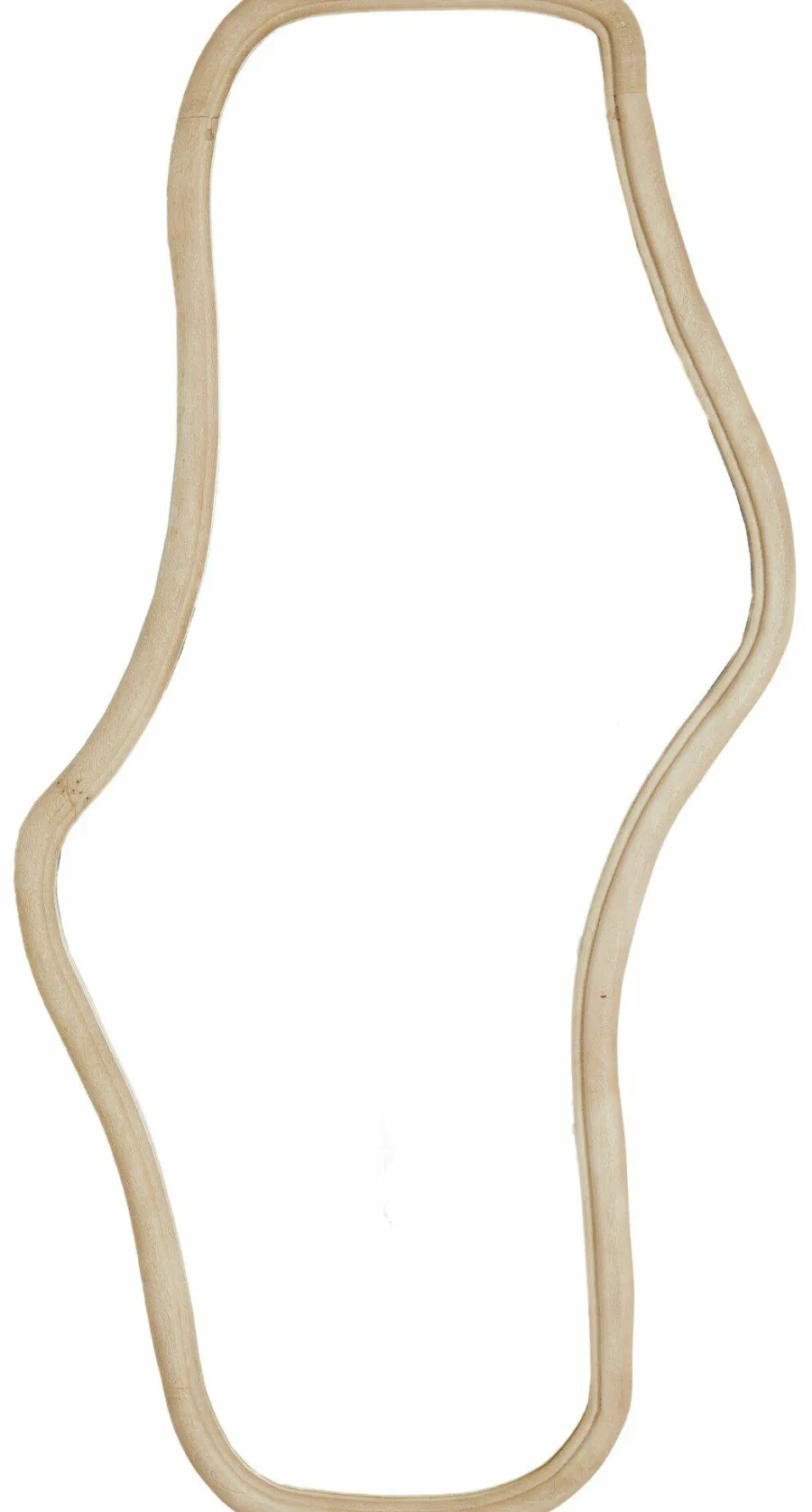 Light en Living Spiegel 80x5x161 cm CELANO hout mat naturel Outlet