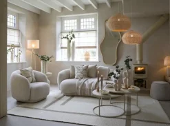 Light en Living Spiegel 80x5x161 cm CELANO hout mat naturel Outlet