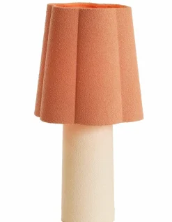 Light en Living Tafellamp Ø25X50 Cm Musaby wit+roze Discount