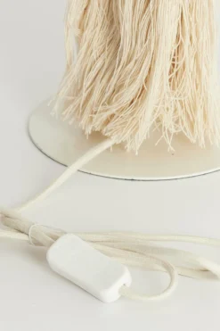 Light en Living Tafellamp Ø31x70 cm ESPINO crème+naturel Clearance