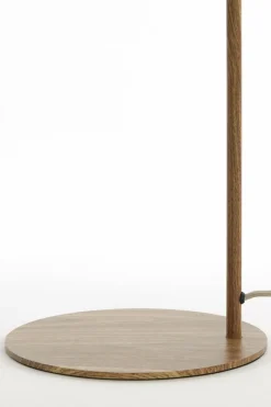 Light en Living Tafellamp 26x20x59,5 cm DONIO hout print naturel+touw crème Sale