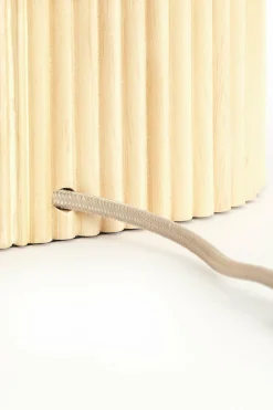 Light en Living Tafellamp 30x20x45 cm LASLO hout natural+linnen naturel Discount