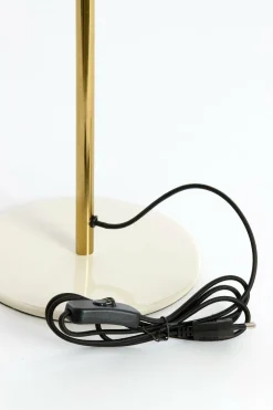 Light en Living Tafellamp Ø26x47 cm SURIN glans crème+goud New