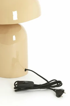 Light en Living Tafellamp 34x21x30 cm TODD glanzend zand Online