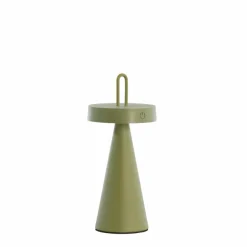 Light en Living Tafellamp LED Ø13x28,5 cm ANKENTA olijf groen Outlet