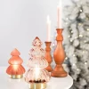 Light en Living Tafellamp LED Ø12x18 cm TREE glas mat steenrood Online