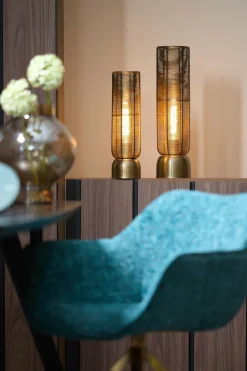 Light en Living Tafellamp Lezuza antiek brons - 2 maten Online