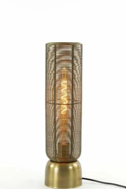 Light en Living Tafellamp Lezuza antiek brons - 2 maten Online