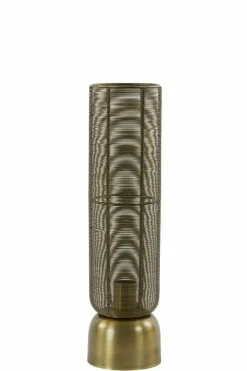 Light en Living Tafellamp Lezuza antiek brons - 2 maten Online