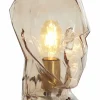 Light en Living Tafellamp Ø19x25 cm HEAD glas bruin man Discount