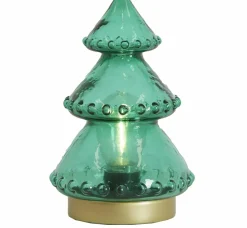 Light en Living Tafellamp LED Ø12x18.5 cm TREE groen-blauw+goud Outlet