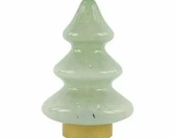 Light en Living Tafellamp LED Ø19x28 cm TREE glas mint groen+goud
