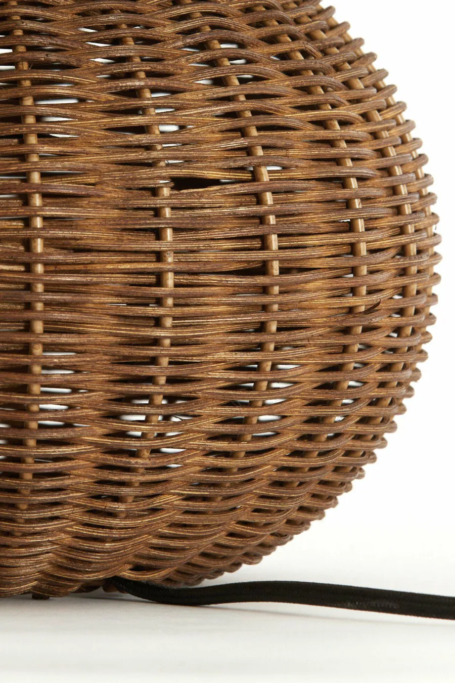 Light en Living Tafellamp Ø27,5x35 cm MAVON rattan donkerbruin