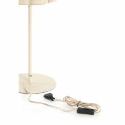 Light en Living Tafellamp Ø20x70 cm FRINGE naturel+crème Outlet