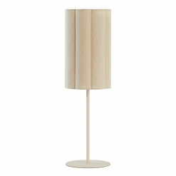 Light en Living Tafellamp Ø20x70 cm FRINGE naturel+crème Outlet