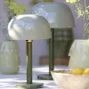 Light en Living Tafellamp Ø30x48 cm MARIVET olijf groen+licht groen Discount