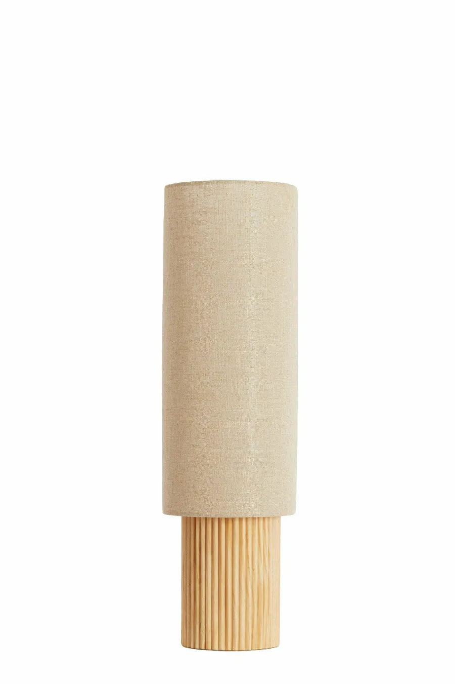 Light en Living Tafellamp 30x20x70 cm LASLO hout natural+linnen naturel Discount