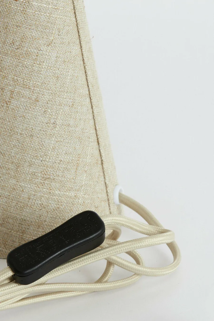 Light en Living Tafellamp Ø23x40 cm SORELLA linnen naturel Outlet
