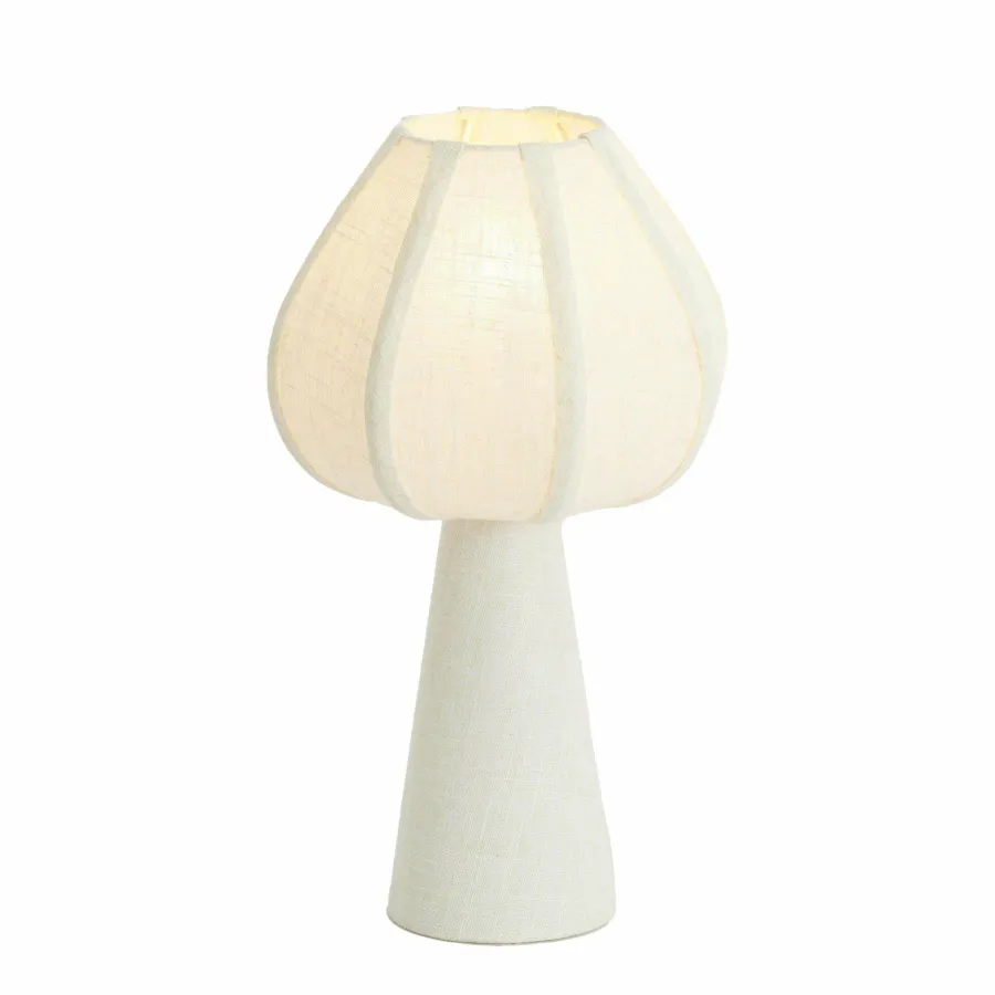 Light en Living Tafellamp Ø23x40 cm SORELLA linnen creme Outlet