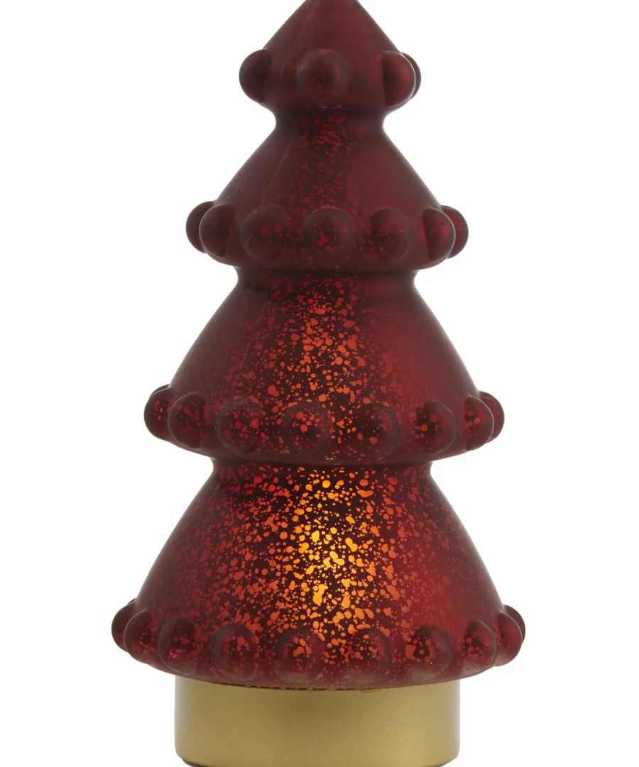 Light en Living Tafellamp LED Ø15x28.5 cm TREE metallic mat rood+goud Sale