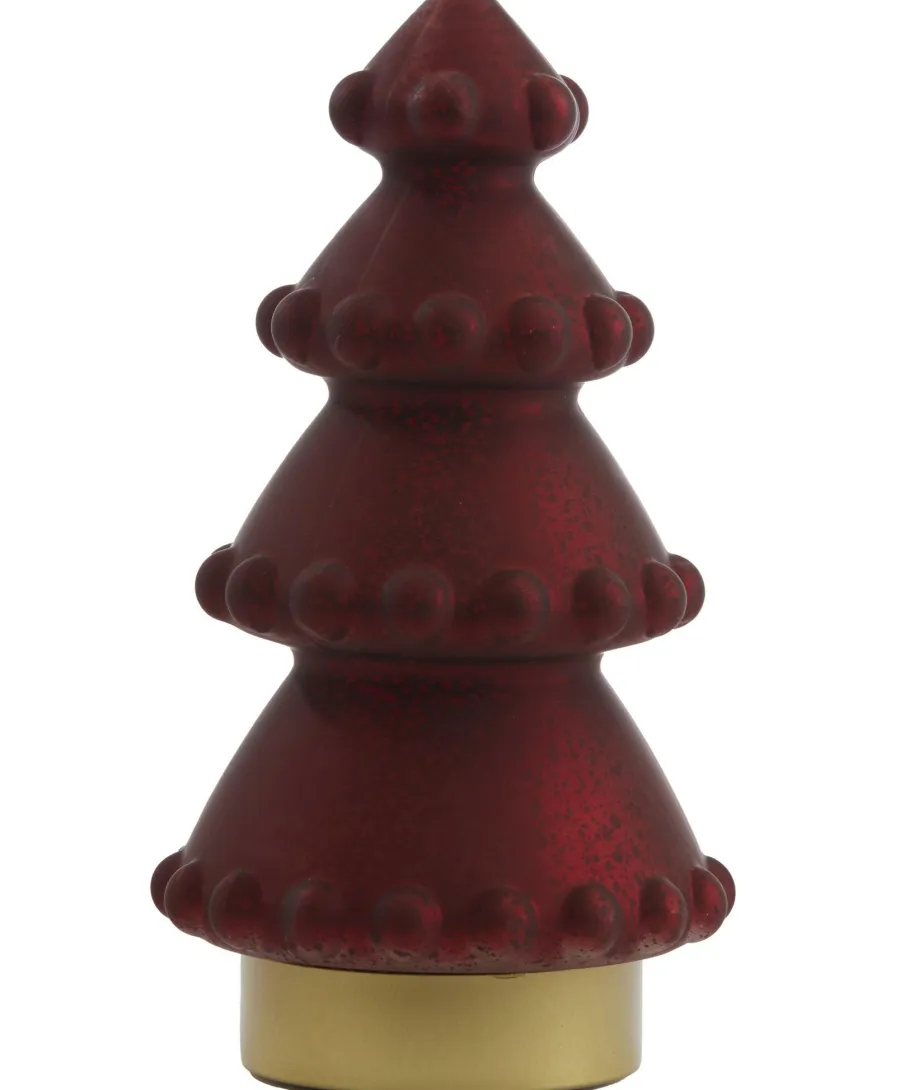 Light en Living Tafellamp LED Ø15x28.5 cm TREE metallic mat rood+goud Sale
