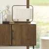 Light en Living Tafellamp 45x15x37,5 cm LECCE donkerbruin + touw naturel Outlet