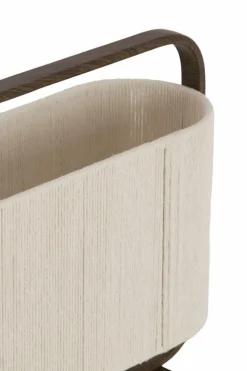 Light en Living Tafellamp 45x15x37,5 cm LECCE donkerbruin + touw naturel Outlet