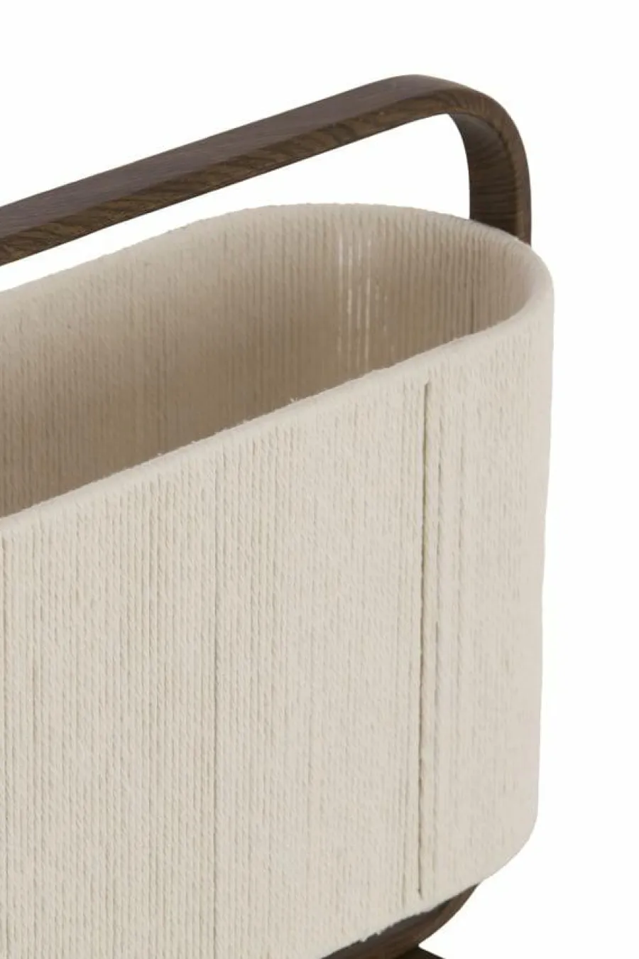 Light en Living Tafellamp 45x15x37,5 cm LECCE donkerbruin + touw naturel Outlet