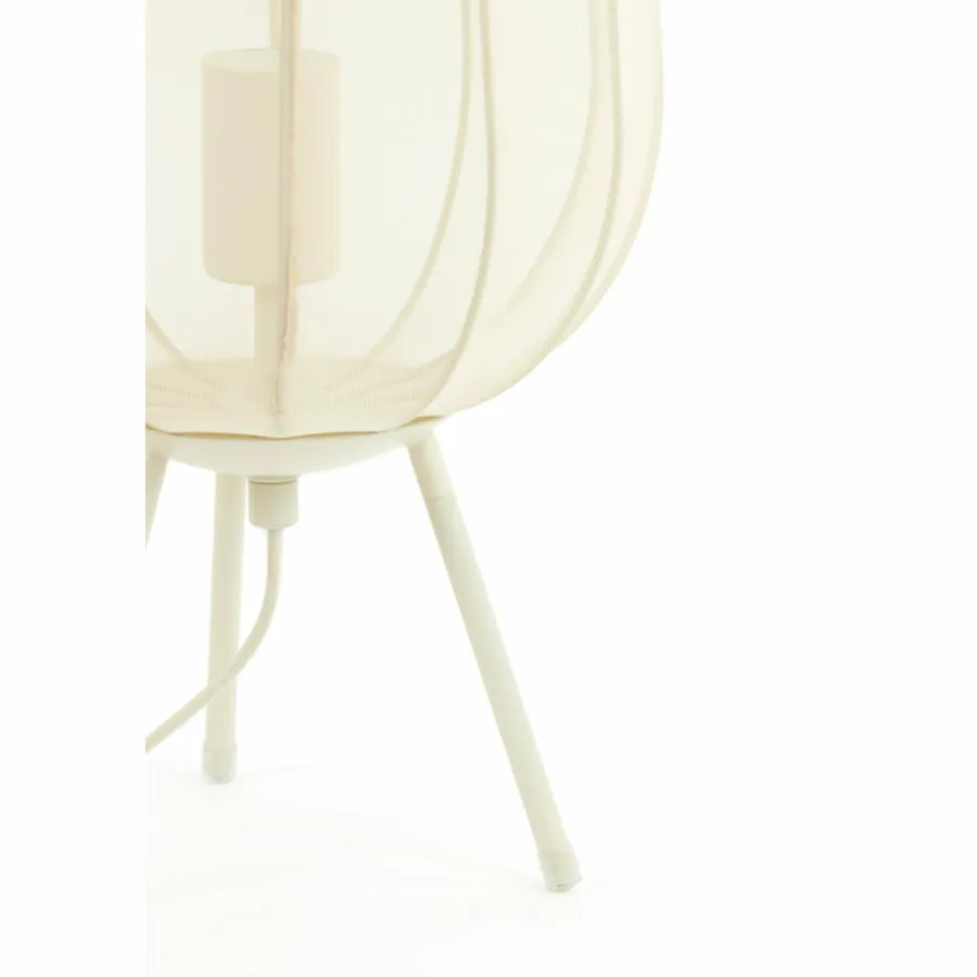 Light en Living Tafellamp Ø25x45 cm PLUMERIA zand Clearance