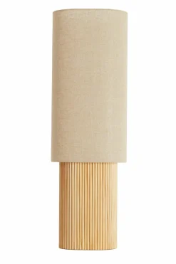 Light en Living Tafellamp 30x20x94 cm LASLO hout natural+linnen naturel Sale