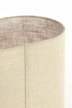 Light en Living Tafellamp 30x20x94 cm LASLO hout natural+linnen naturel Sale