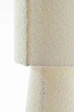 Light en Living Tafellamp Ø20x57,5 cm MICKY bouclé crème Best