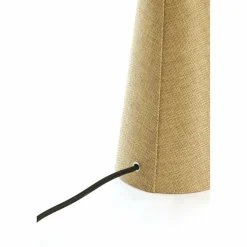 Light en Living Tafellamp Ø20x58 cm MICKY linnen olijf groen New