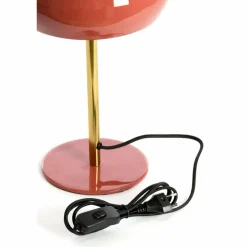 Light en Living Tafellamp Ø22x34 cm SURIN glans koraal+goud Online