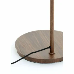 Light en Living Tafellamp 30x20x61 cm BAYLIE hout print d bruin+bruin glas Clearance