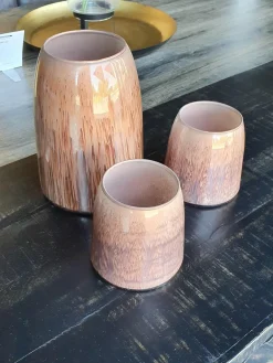 Light en Living Theelicht Ø15x20 cm MONLE paars bruin Online