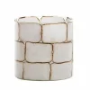 Light en Living Theelicht Ø10x11 cm DRONERO glas transparant+wit Online