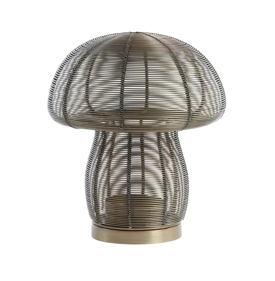 Light en Living Theelicht Ø20x24 cm MUSHROOM antiek brons Discount