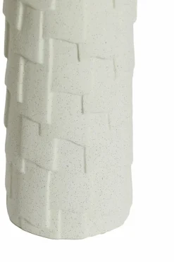 Light en Living Vaas deco Ø14,5x42 cm LEIMA keramiek mat crème New