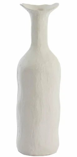 Light en Living Vaas deco 9x8x40 cm TEODORA crème New