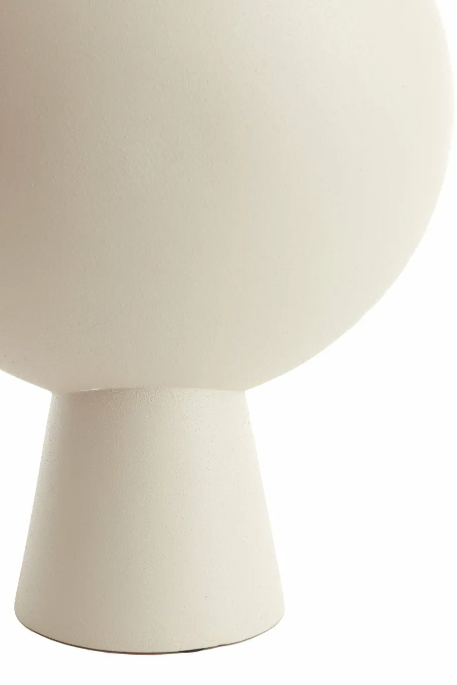 Light en Living Vaas deco 37,5x22x81 cm KAVANDU crème Clearance