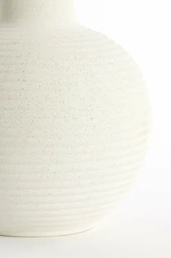 Light en Living Vaas deco Ø34x52 cm ULLOA keramiek mat crème Discount