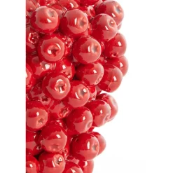 Light en Living Vaas deco Ø25,5x27 cm BERRIES keramiek rood Clearance