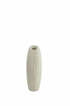Light en Living Vaas deco 30x13x31,5 cm BUBIO crème Clearance