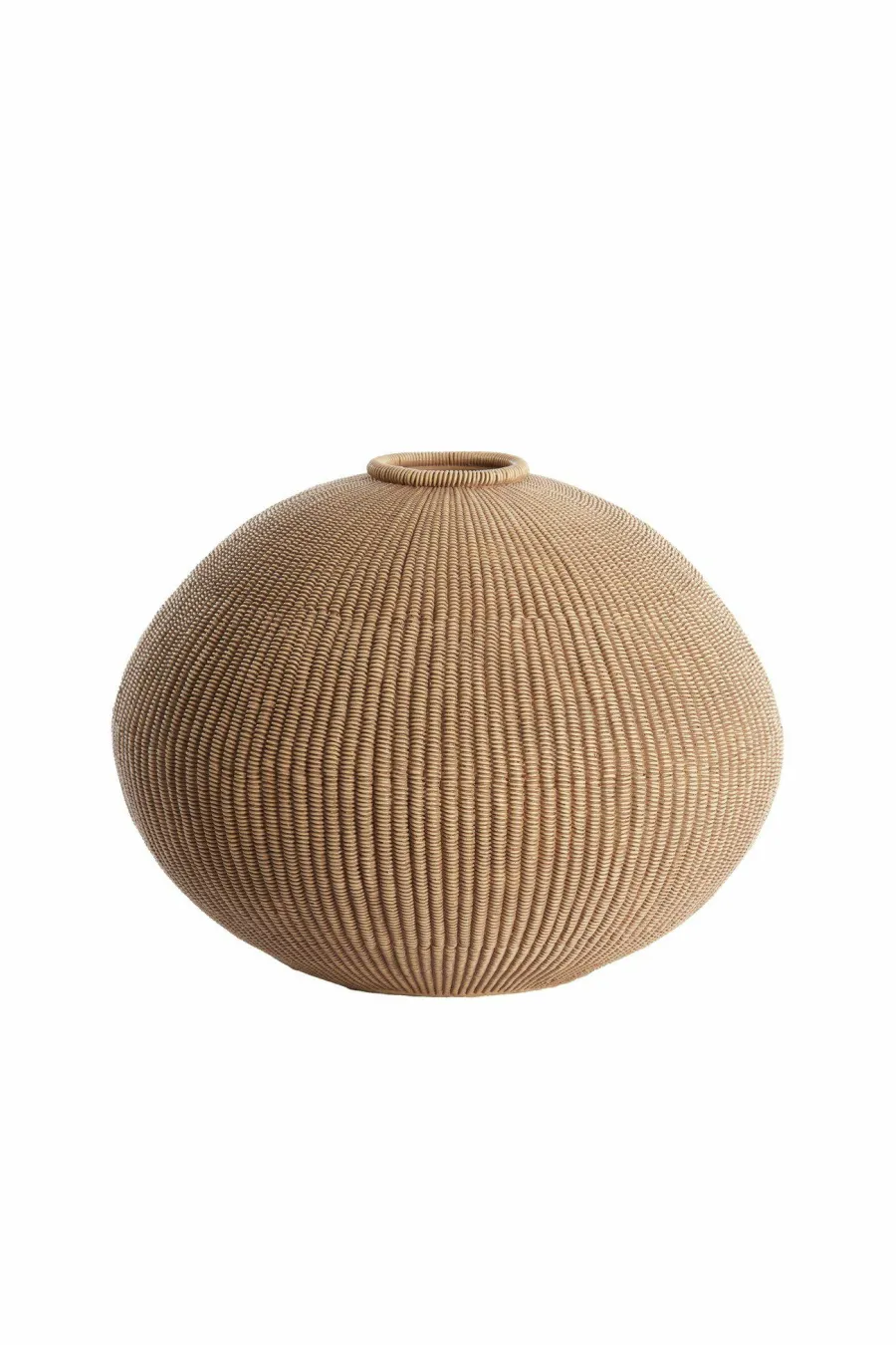Light en Living Vaas deco Ø35x26,5 cm VALERIE licht bruin New